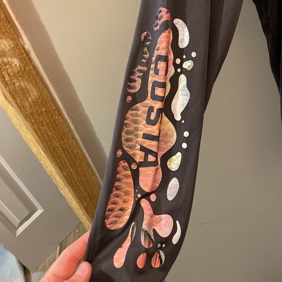 Long sleeve costa redfish performance shirt. Grey - Picture 2 of 4